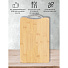 Доска разделочная бамбук, 28х18х1.8 см, с ручкой, прямоугольная, Daniks, H-1080S - фото 5