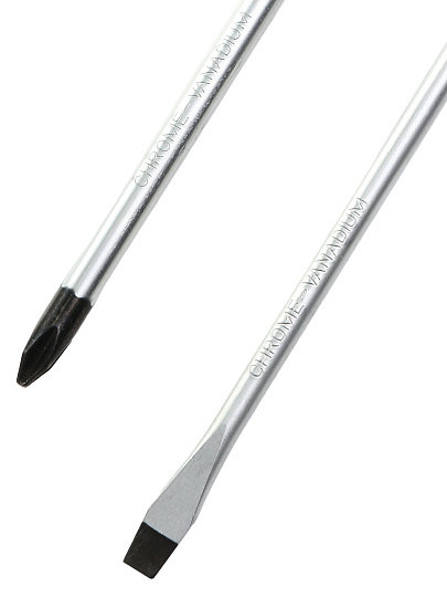 Набор отверток 2 предмета, Bartex, PH2x6, SL5x4.5, двухкомпонентный, блистер