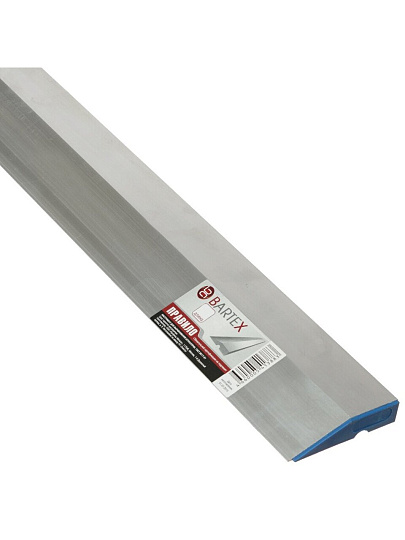 Правило строительное 1 м, трапеция, с ребром жесткости, алюминий, Bartex, 100111100