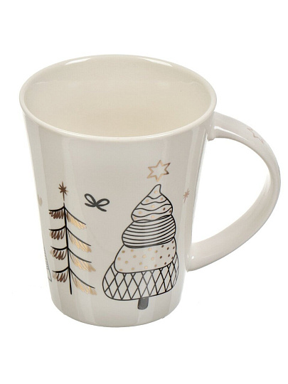 Кружка керамика, 400 мл, Y4-5627, в ассортименте