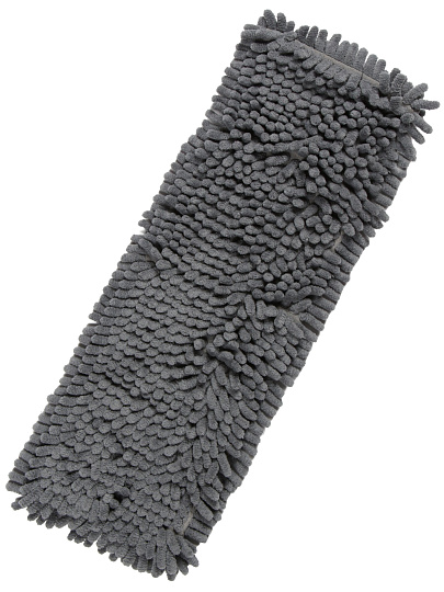 Сменная насадка для швабры, 42х12см, микрофибра, вермиш., серый, Марья Искусница