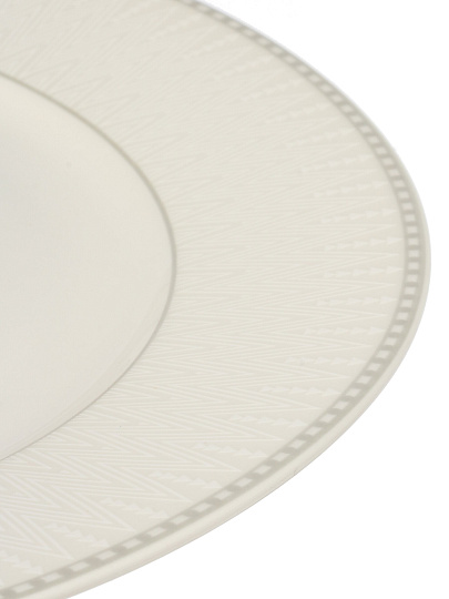 Тарелка обеденная, фарфор, 25 см, круглая, Iconic, Fioretta, TDP690