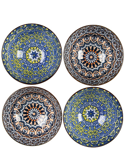 Набор салатников 4 шт, 11х5.5 см, 250 мл, Восток, B010442