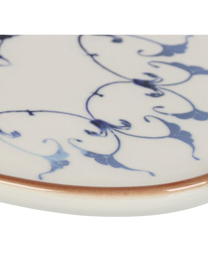 Блюдо фарфор, овальное, 34 см, Reflect, Pioli, 11AP34 PL Reflect