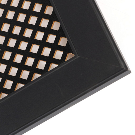 Экран для радиатора, МДФ, 900х600 мм, черный, DE LUXE Глория, Стильный Дом