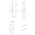 Фиксатор роликовый Apecs, R-0002-CR, 17216, ролик, хром - фото 2