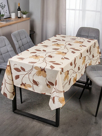 Скатерть Silvano, Глиттер, 1.37х2.2 м, ПВХ на тканевой основе, MT-1307AX