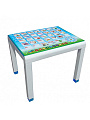 Столик детский пластик, 60х50х49 см, с деколью, голубой/синий, Стандарт Пластик Групп, 160-0057 - фото 2