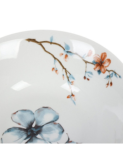 Салатник фарфор, круглый, 4.5 см, 0.36 л, Мгновения весны, Дулевский фарфор, 118092