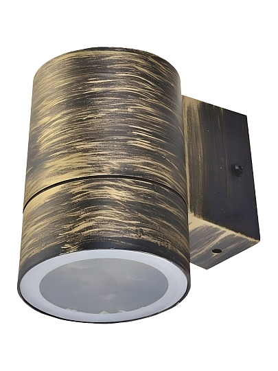 Светильник фасадный General Lighting Systems, GWL-GX53-M-IP65, настенный, 25 Вт, металл, 9х11.6 см, 1 лампа, IP65, черное золото