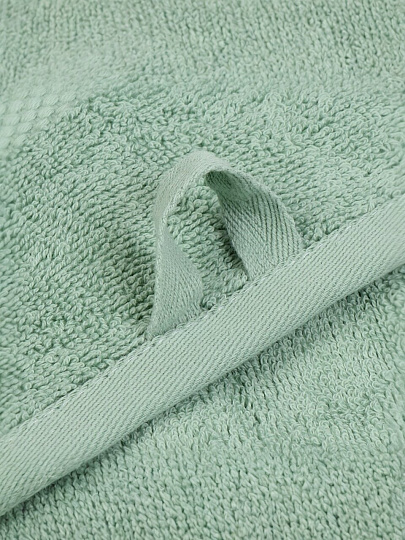 Полотенце банное 100х180 см, 100% хлопок, 500 г/м2, Spa, Barkas, серо-бирюзовое, Узбекистан, AI-3105025