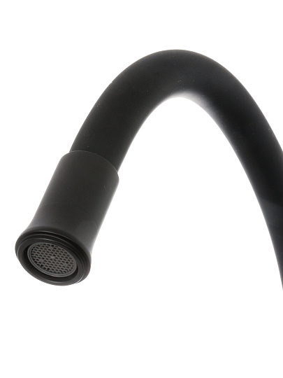 Смеситель для кухни, Frap, гибкий излив, с картриджем, черный, F4462-9