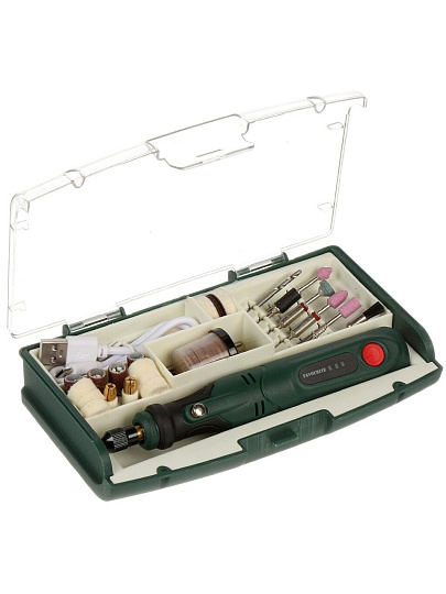 Гравер Favourite, FGM 3.6FS, аккумуляторный, 3.6 В, 5000-15000 об/мин, кейс