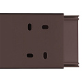 Кабель-канал пластик, 60х40 мм, 2 м, венге, TDM Electric, 3D, ЭКО, SQ0402-2409 - фото 3