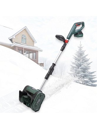 Снегоуборщик Favourite, OBS 21/4SP, 29х16 см, скорость 1 вперед, аккумуляторный, Li-ion, 21 В, 4 Ач