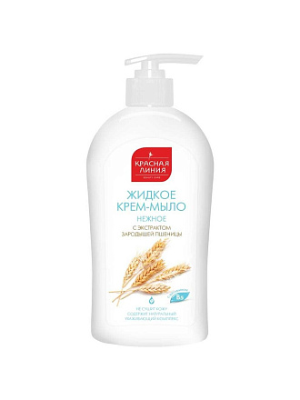 Крем-мыло жидкое Красная Линия, Нежное, 500 мл