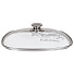 Крышка для посуды стекло, 28 см, Kukmara, металлический обод, кнопка нержавеющая сталь, с28-2т112 - фото 2
