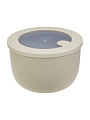 Миска пластик, 1.2 л, 15х10 см, латте, круглая, герметичная, Idea, Нео, М 1325 - фото 5