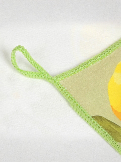 Полотенце кухонное махровое, 30х50 см, 310 г/м2, 100% полиэстер, Цитрус, Китай