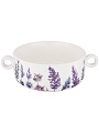 Салатник фарфор, круглый, 16 см, с ручками, Лаванда, Bronco, 189-271 - фото 2