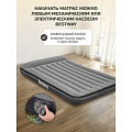 Матрас надувной Bestway, 203х152х30 см, 671BS, насос встроенный, электрический, флокированный, 300 кг - фото 10