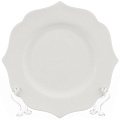 Тарелка обеденная, фарфор, 21.5 см, фигурная, Belle, 0850072