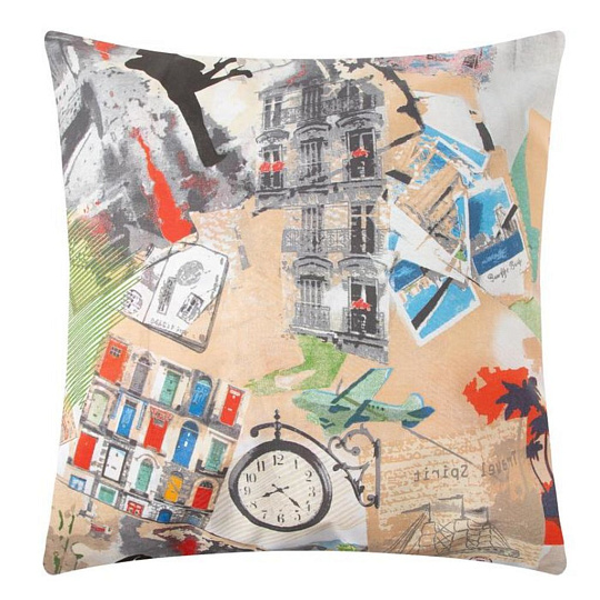 Наволочка &quot;Этель&quot; 70*70см &quot;Путешествие&quot;, Разноцветный, Бязь, 100% хлопок, 125г/м², 5126796