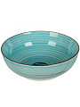 Салатник керамика, круглый, 22х8 см, Laguna, Domenik, DM6007