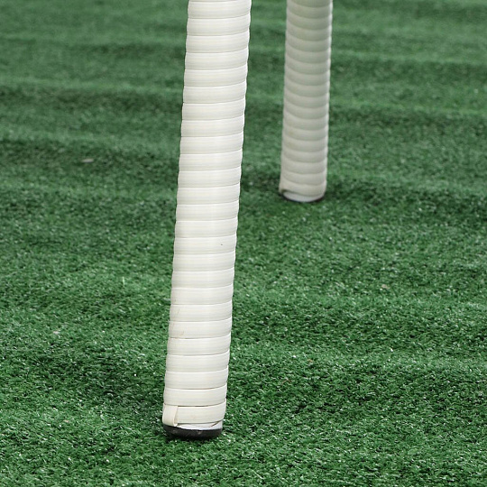 Кресло садовое ротанг, 73х45х43 см, белое, 100 кг, C010062