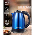 Чайник электрический Матрена, MA-002, синий, 1.8 л, 1500 Вт, скрытый нагревательный элемент, нержавеющая сталь - фото 4
