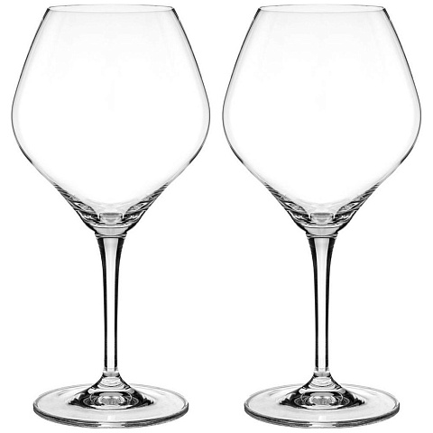 Набор бокалов для вина из 2 штук "amoroso" 350 мл высота 22 см, 674-796