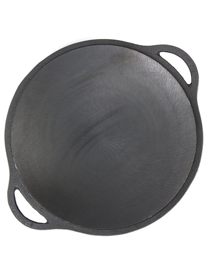 Садж-крышка чугун, 37 см, Гурман, DavrMetall, для казана 8 л