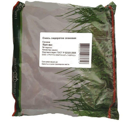 Удобрение Злаковая смесь, органическое, сидерат, 500 г, Гавриш