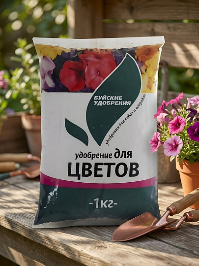 Удобрение для цветов, 1 кг, БХЗ