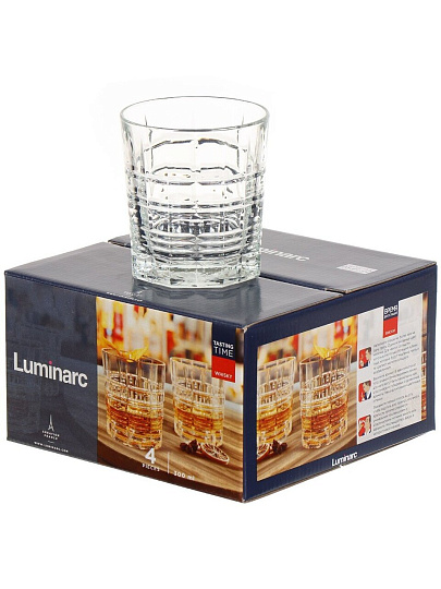 Стакан 300 мл, стекло, 4 шт, Luminarc, Даллас, O0121