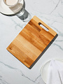 Доска разделочная береза, 19.5х29.5х1.8 см, с ручкой, прямоугольная, Guter Baum, 118289m - фото 3