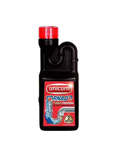 Средство от засоров Unicum, Tornado, 600 г