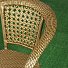 Мебель садовая Рим, стол, 58х58х64 см, 2 стула, 100 кг, стул - 68х67х78 см, C010048 - фото 5