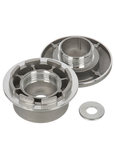 Катушка для триммера ручная, 4 мм, под гайку универсальная, Bartex, 511100, металлическая, быстрозажимная, пакет