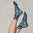 Носки для женщин, носки, хлопок, Conte, Fantasy New year, 127, р. 23-25, 17С-34СП - фото 4