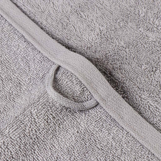 Полотенце банное 50х90 см, 100% хлопок, 486 г/м2, Sanya, Anilsan, серое, Турция, 91405090