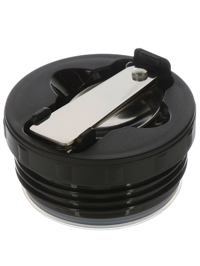 Термос для еды, нержавеющая сталь, 0.5 л, широкая горловина, Daniks, Эгида, колба нержавеющая сталь, с ложкой, с чехлом, серый, DTS-500