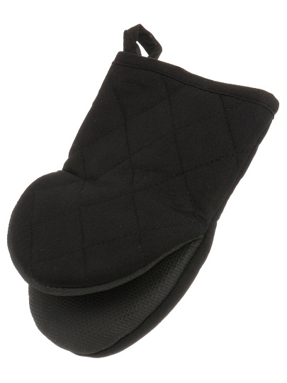 Прихватка-варежка 20х15 см, 100%пэ, черн, B180049