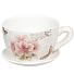 Кашпо керамика, 19х12 см, Розовые цветы чайная чашка большая, Y3-1292/318490 - фото 2