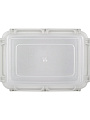 Контейнер пищевой пластик, 1.4 л, 21.5х15.1х7.5 см, пепельный жемчуг, прямоугольный, Plast team, Bergen, PT104510024 - фото 2