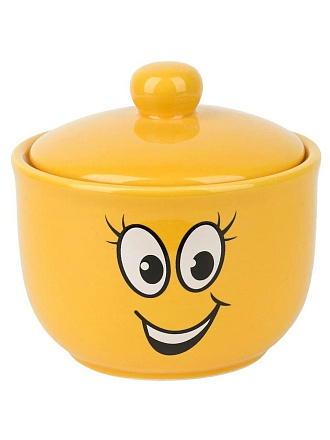 Сахарница 450 мл, керамика, 11.5х11.5х11 см, подарочная упаковка, Smile, L2520866