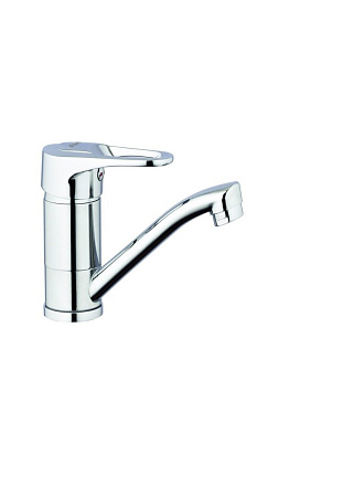 Смеситель для раковины, G.lauf, короткий излив, с картриджем, хром, 4P4-B043