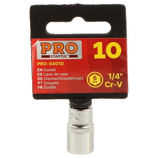 Головка торцевая 6-гранная, 1/4&quot;, 10 мм, Startul, PRO-54010
