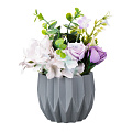 Цветы дек. Ladecor в керам кашпо, 3 кв, 9х20 см, 501-498