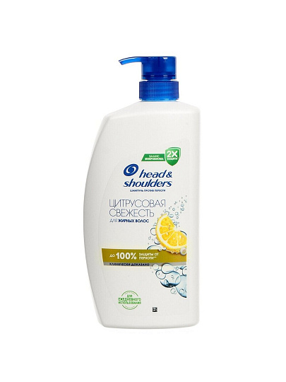 Шампунь Head &amp; Shoulders, Цитрусовая свежесть, для всех типов волос, 1 л